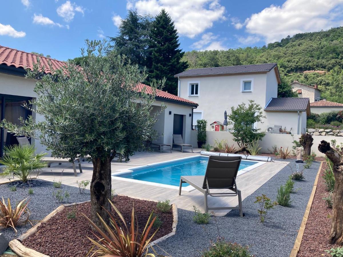 Comme à la maison près de la DOLCE VIA Saint-Fortunat-sur-Eyrieux Extérieur photo