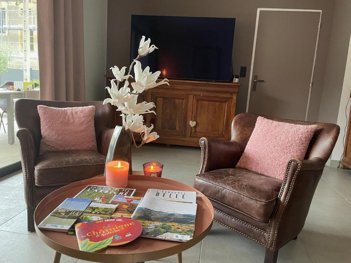 Comme à la maison près de la DOLCE VIA Saint-Fortunat-sur-Eyrieux Extérieur photo